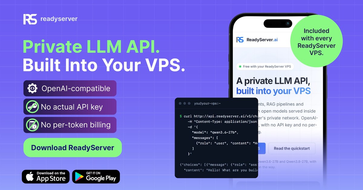 Ready Server Launches ReadyServer LLM API